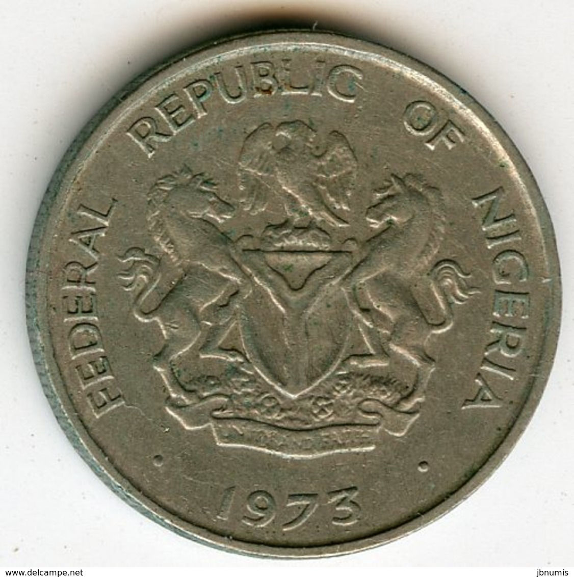 Nigeria 5 Kobo 1973 KM 9.1 - Nigeria