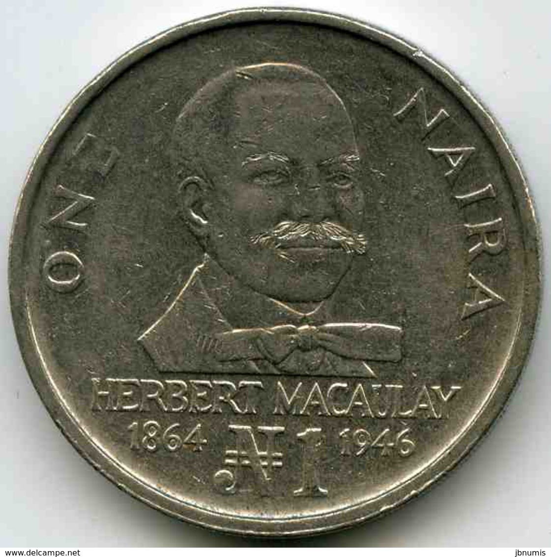 Nigeria 1 Naira 1991 KM 14 - Nigeria