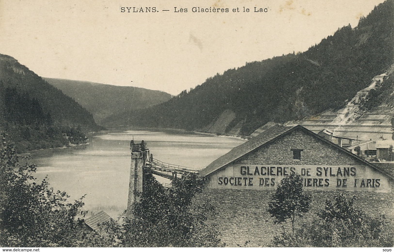 Industrie De La Glace . Ies Glacières De Sylans . Ice Maker . Plant - Industrie