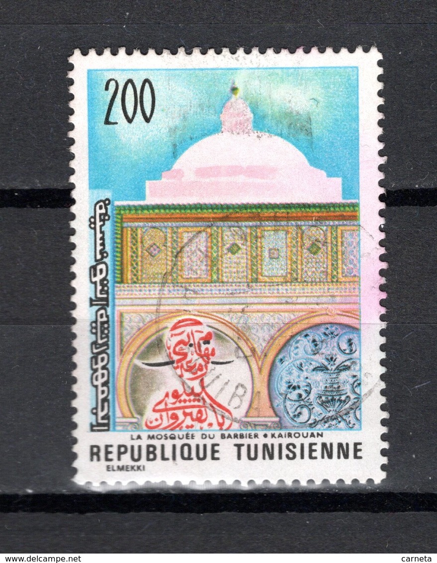 TUNISIE  N° 842    OBLITERE COTE  0.60€     MONUMENT  MOSQUEE - Tunisie (1956-...)