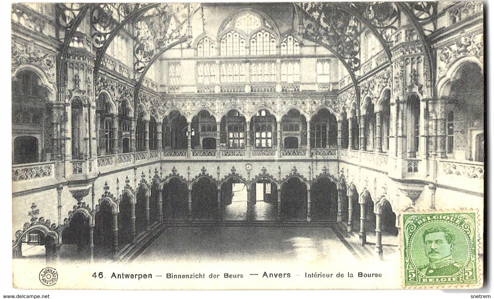 Belgie - Belgique - Anvers - Intérieur De La Bourse - Antwerpen