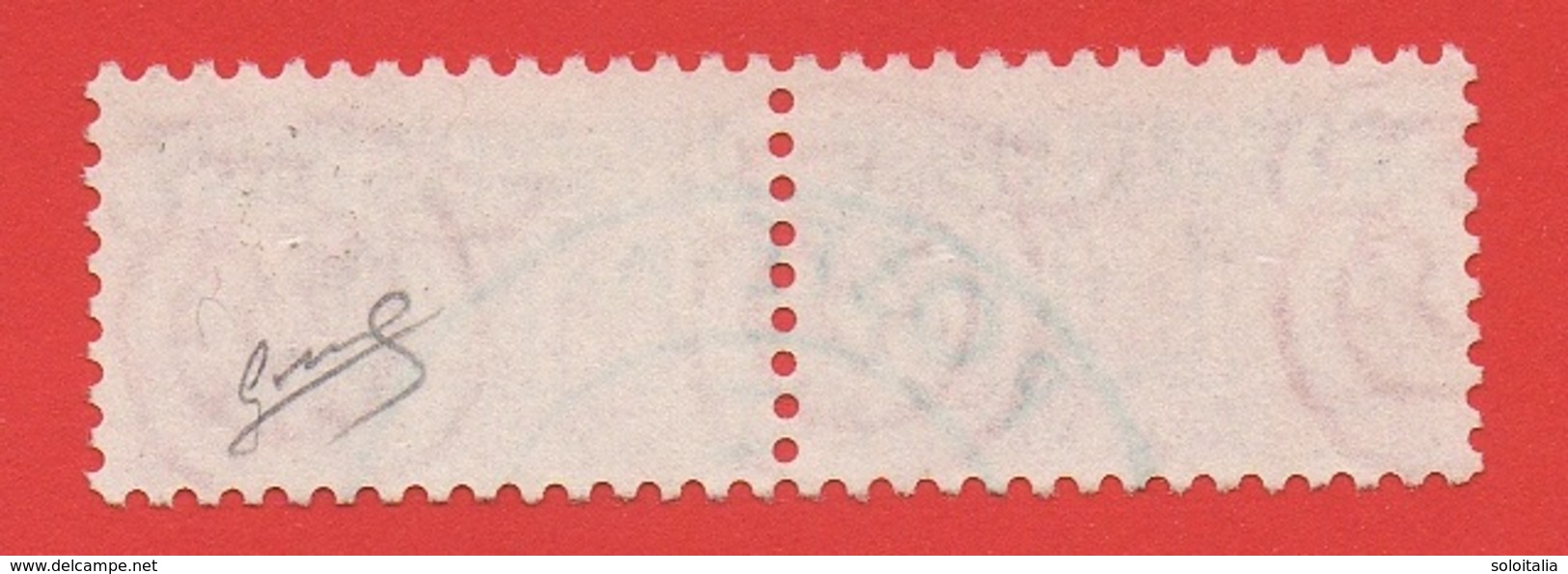 1946/81 (4/l) Pacchi In Concessione Filigrana Ruota Lire 110 - Usato Firmato - Pacchi In Concessione