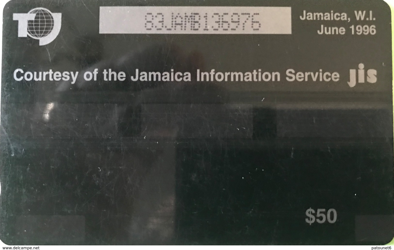 JAMAÏQUE  -  Phonecard  -  The Ackee  -  $ 50 - Jamaïque