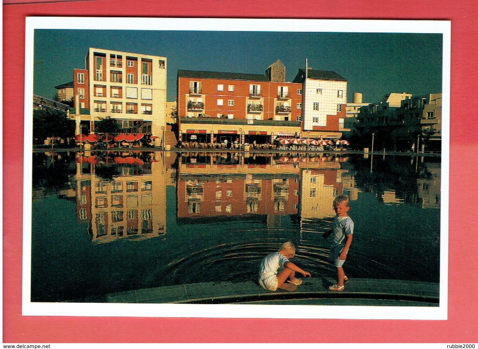 MONTIGNY LE BRETONNEUX LE GRAND BASSIN CARTE EN TRES BON ETAT - Montigny Le Bretonneux