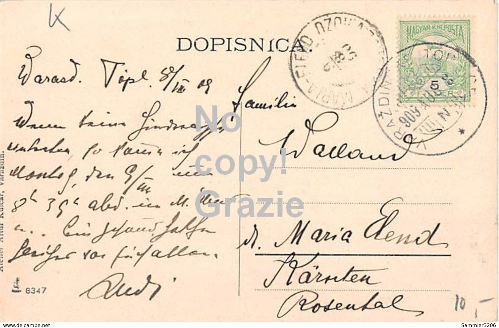 Varaždinske Toplice - Nova Ljecilistna Kuca Josipova Kupelj -1909 - Croatie