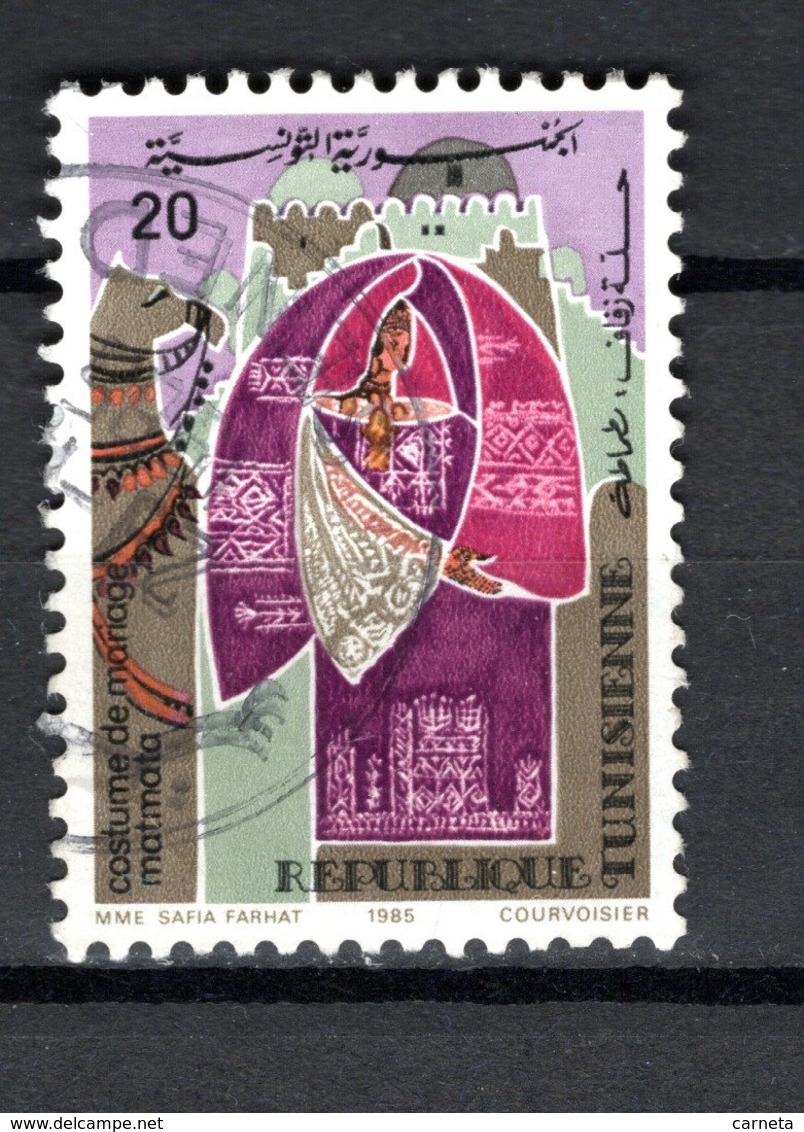 TUNISIE  N° 1040    OBLITERE COTE  0.20€     COSTUME - Tunisie (1956-...)