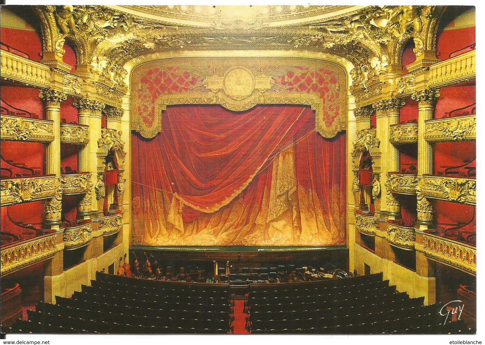 Scène Et Salle Du Théâtre De L'Opéra De Paris - Académie Nationale De Musique - - Opéra