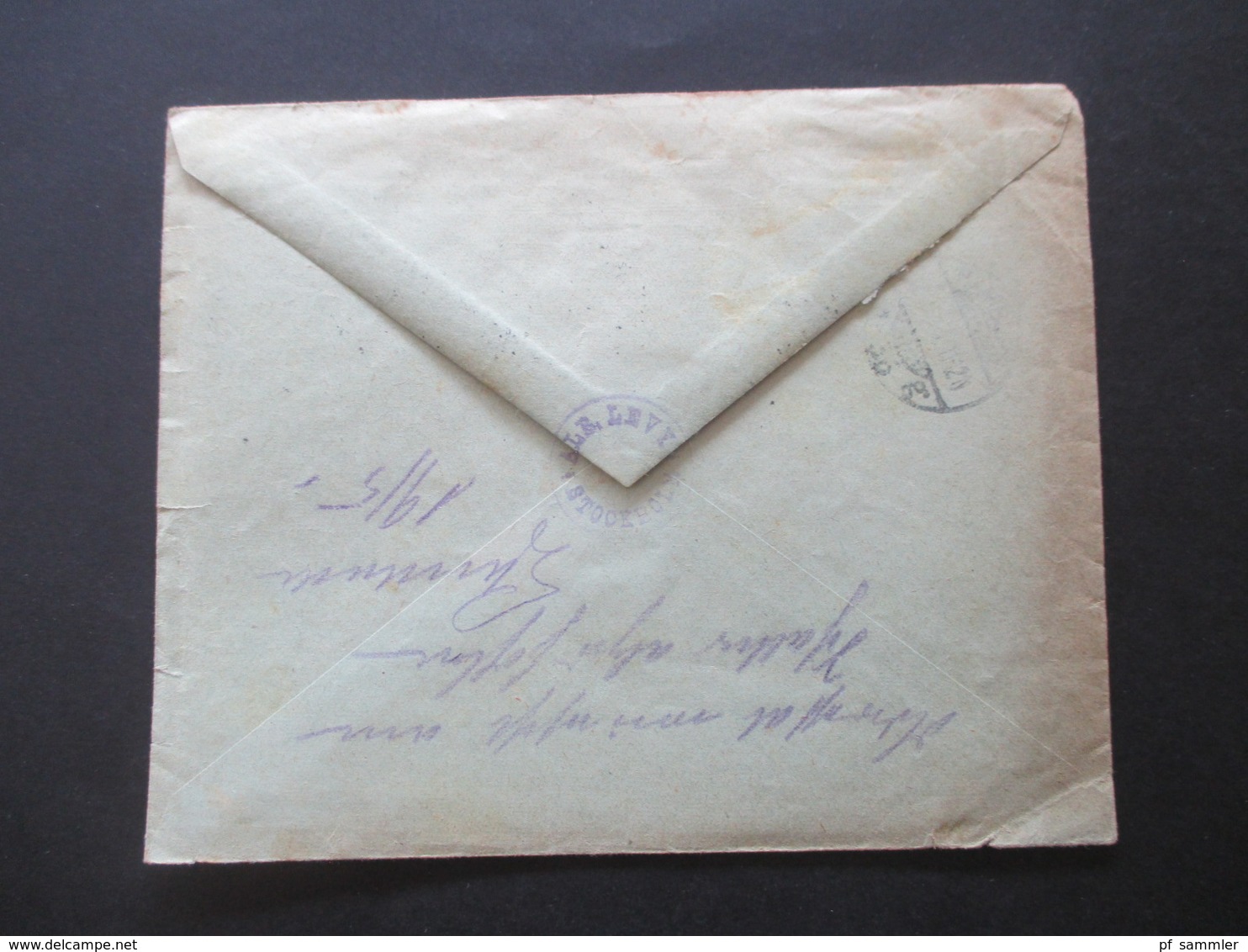 Schweden 1911 / 1913 König Gustaf V. MiF / Dreifarbenfrankatur Einschreiben Alb. Levy Stockholm 16 - Hamburg Mit Handsch - Lettres & Documents