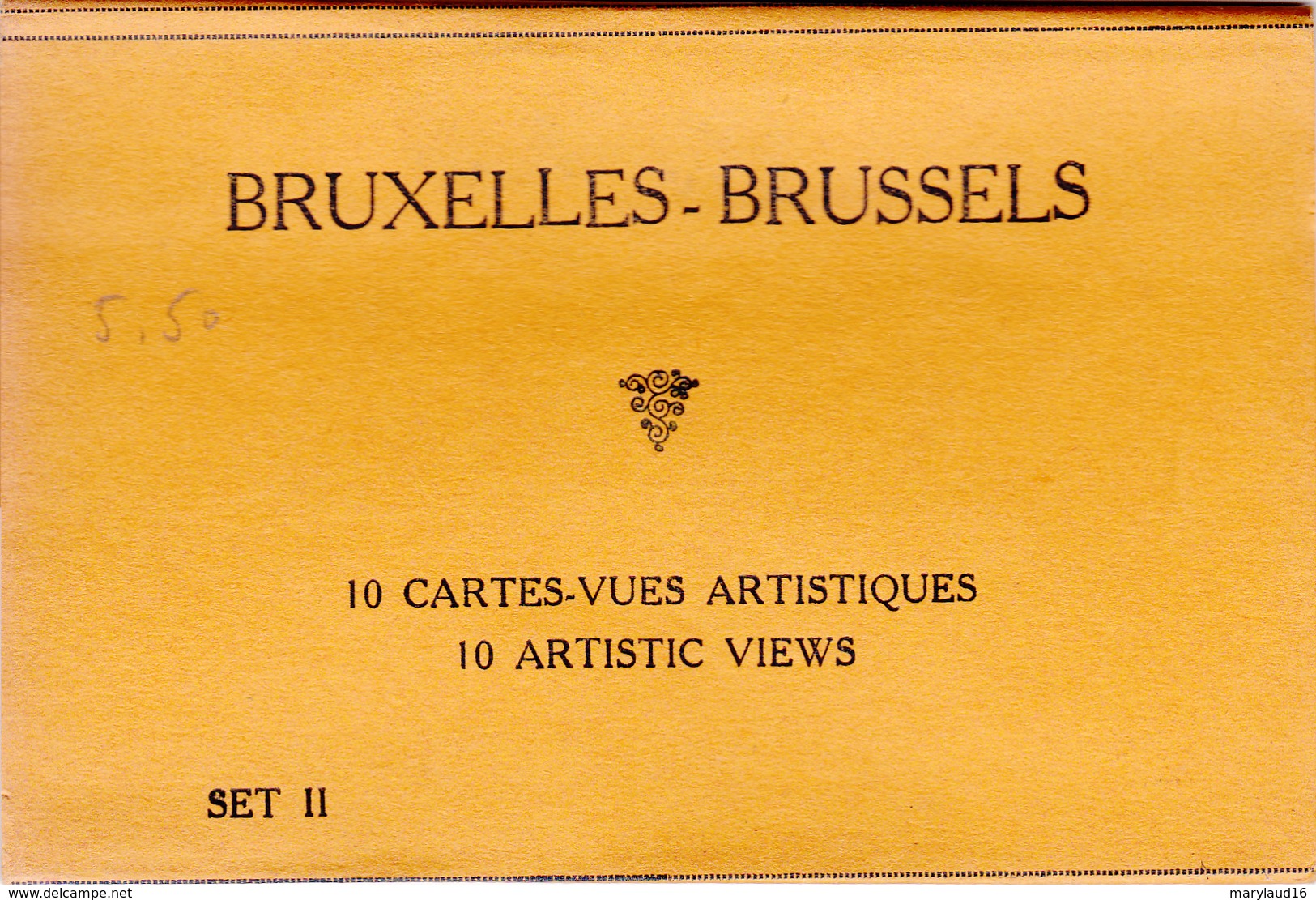 Bruxelles Etui De 8 Sur 10 Cartes-vues Artistiques - Incomplet - Lots, Séries, Collections