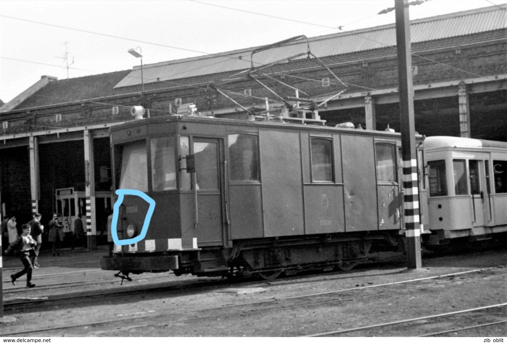 PHOTO  KNOKKE DEPOT Du TRAM  REPRO - Knokke