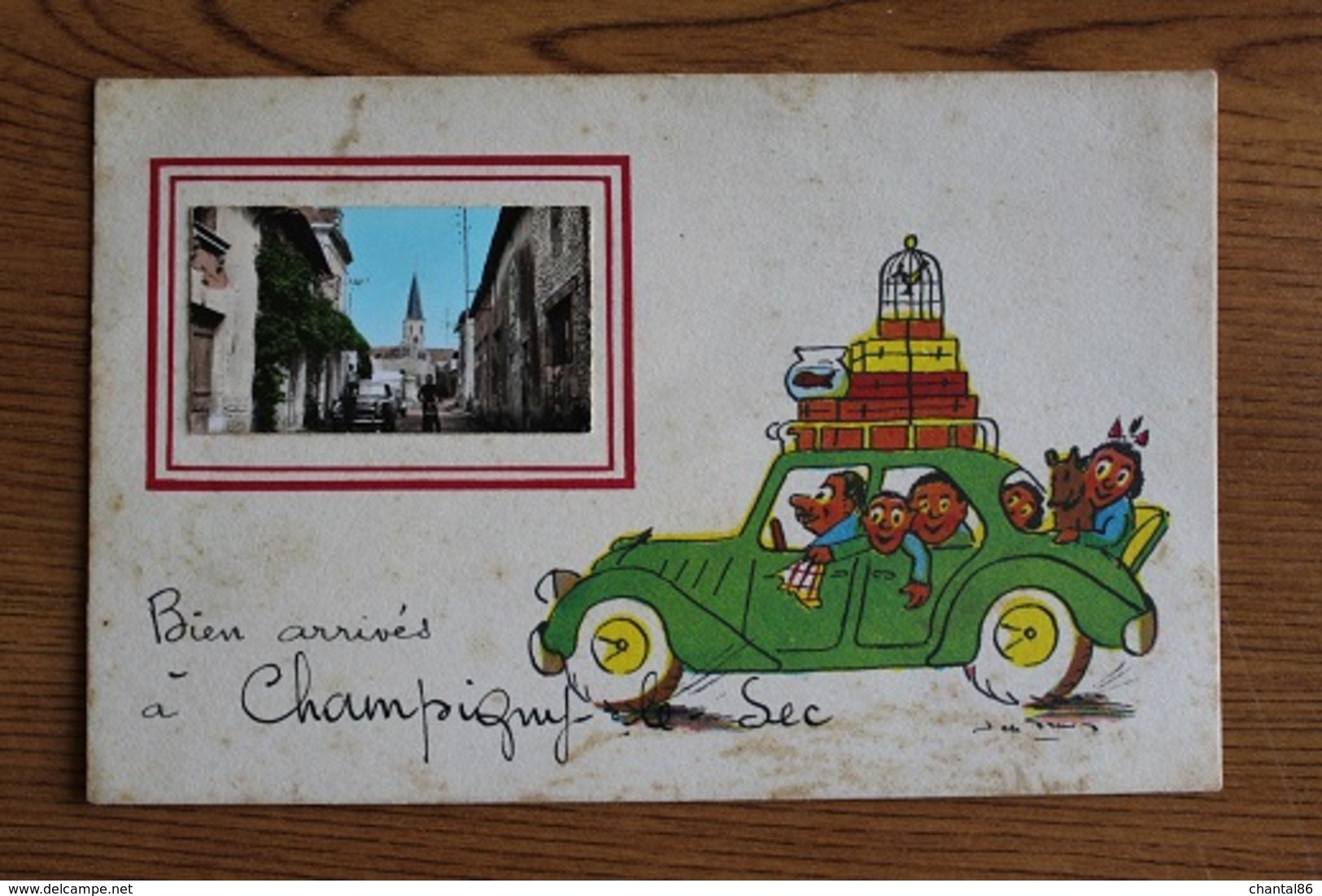 Champigny-le-Sec 86170 Carte Postale 1960 091CP04 - Autres & Non Classés