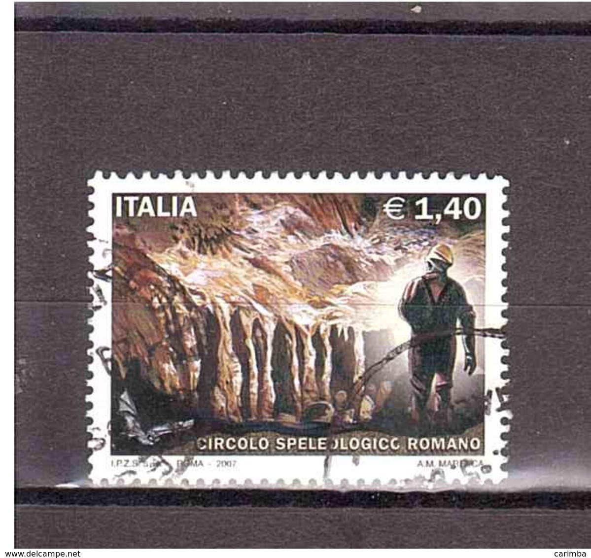 2007 €1,40 CIRCOLO SPELEOLOGICO ROMANO - 2001-10: Usati