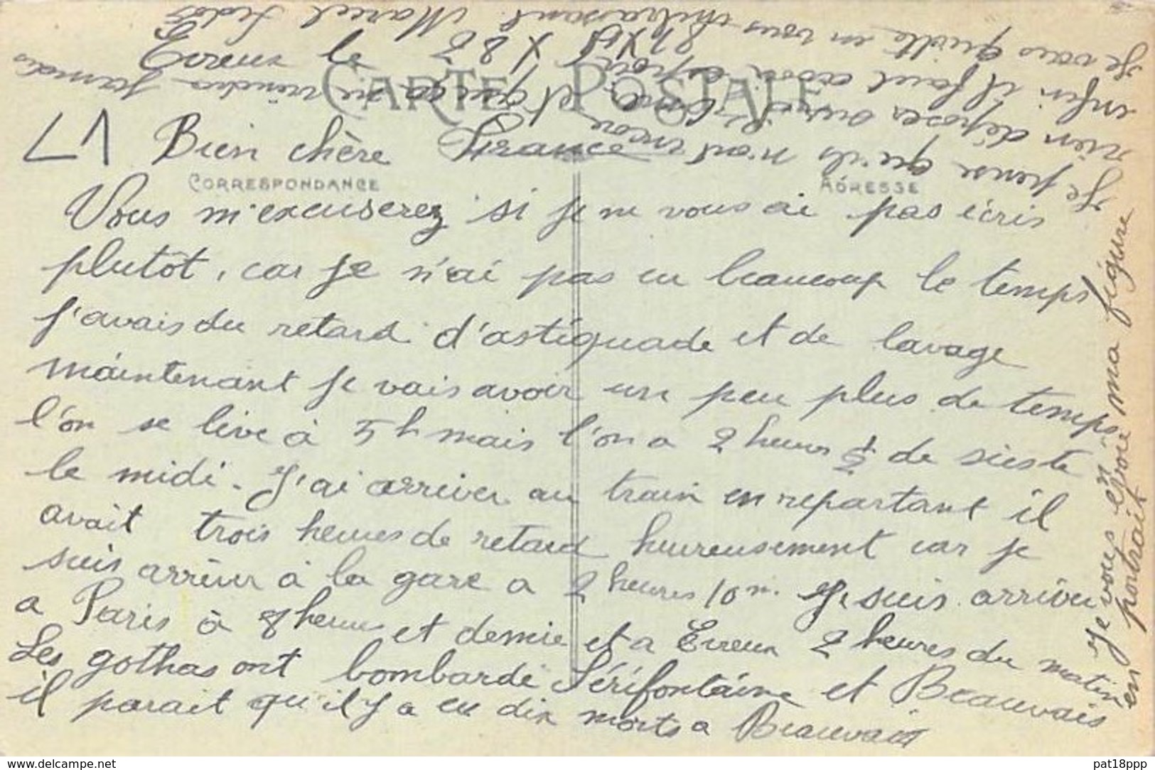 FANTAISIE ( NORMANDIE ) L'AMOUR Au VILLAGE : Lettre à Ma Fiancée - CPA Illustrée Colorisée - Autres & Non Classés