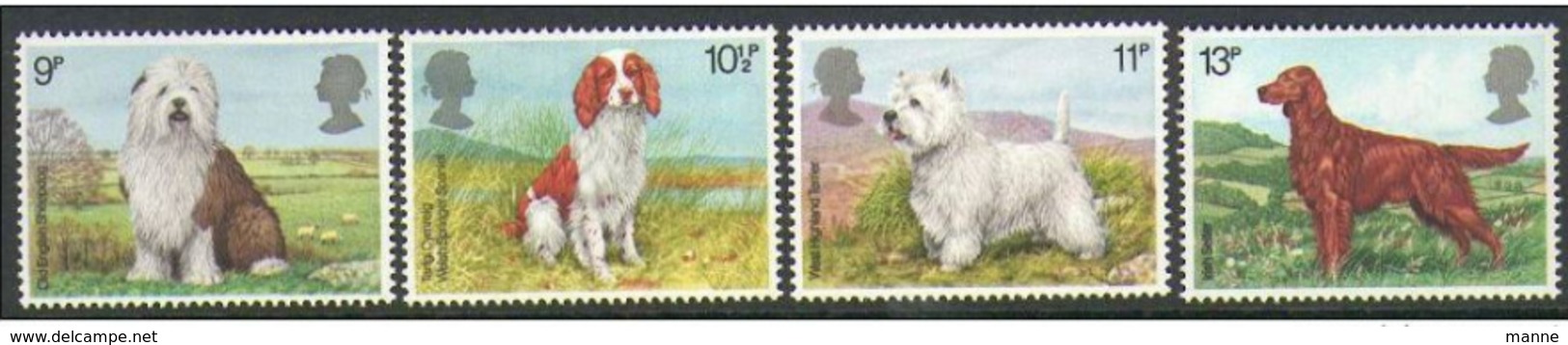 -GB- 1979-"Dog Breeds"MNH(**) - Unused Stamps