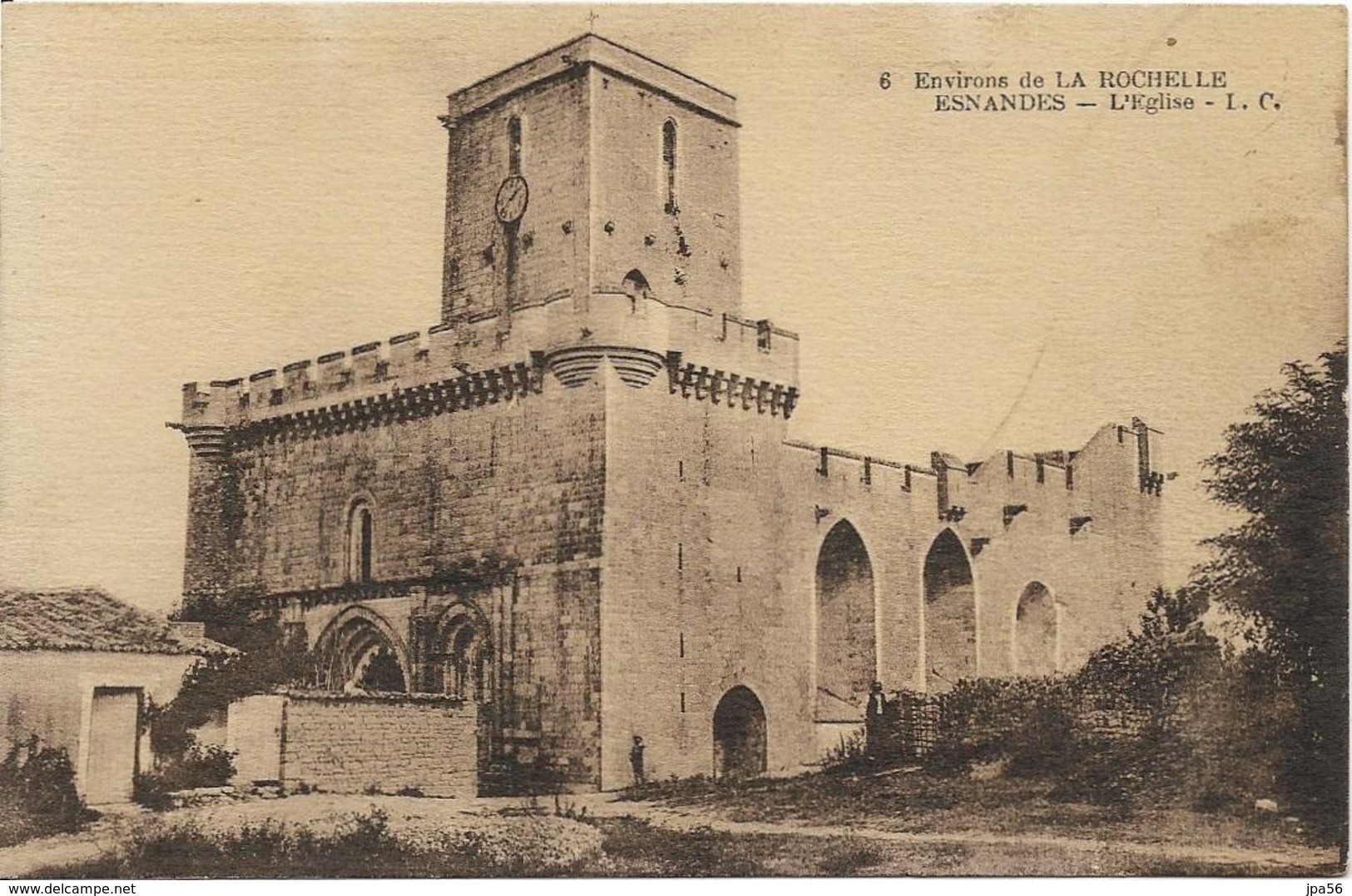 6 Environs De La Rochelle Esnandes L'église - Dampierre-sur-Boutonne