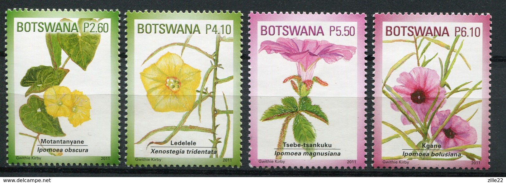 Botswana Mi# 941-4 Postfrisch MNH - Flora - Botswana (1966-...)