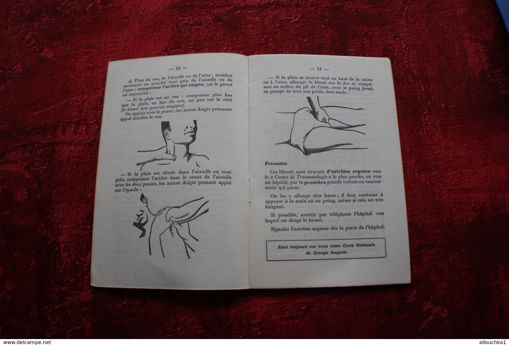 1960 CROIX-ROUGE FRANÇAISE"QUE FAIRE EN PRÉSENCE DES ACCIDENTS DE LA ROUTE  EDIT MÉDICALE FLAMMARION SECOURISME RED CROS - Documents Historiques