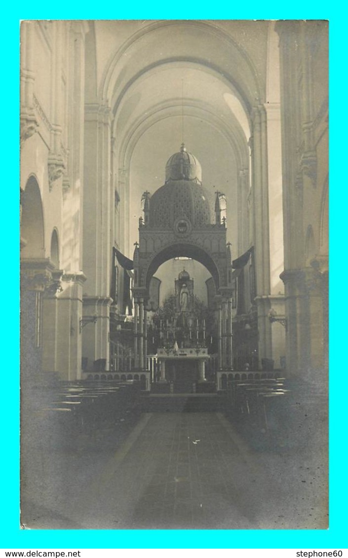 A827 / 629  Carte PHOTO Intérieur D'Eglise A Situer - A Identifier - Eglises Et Cathédrales