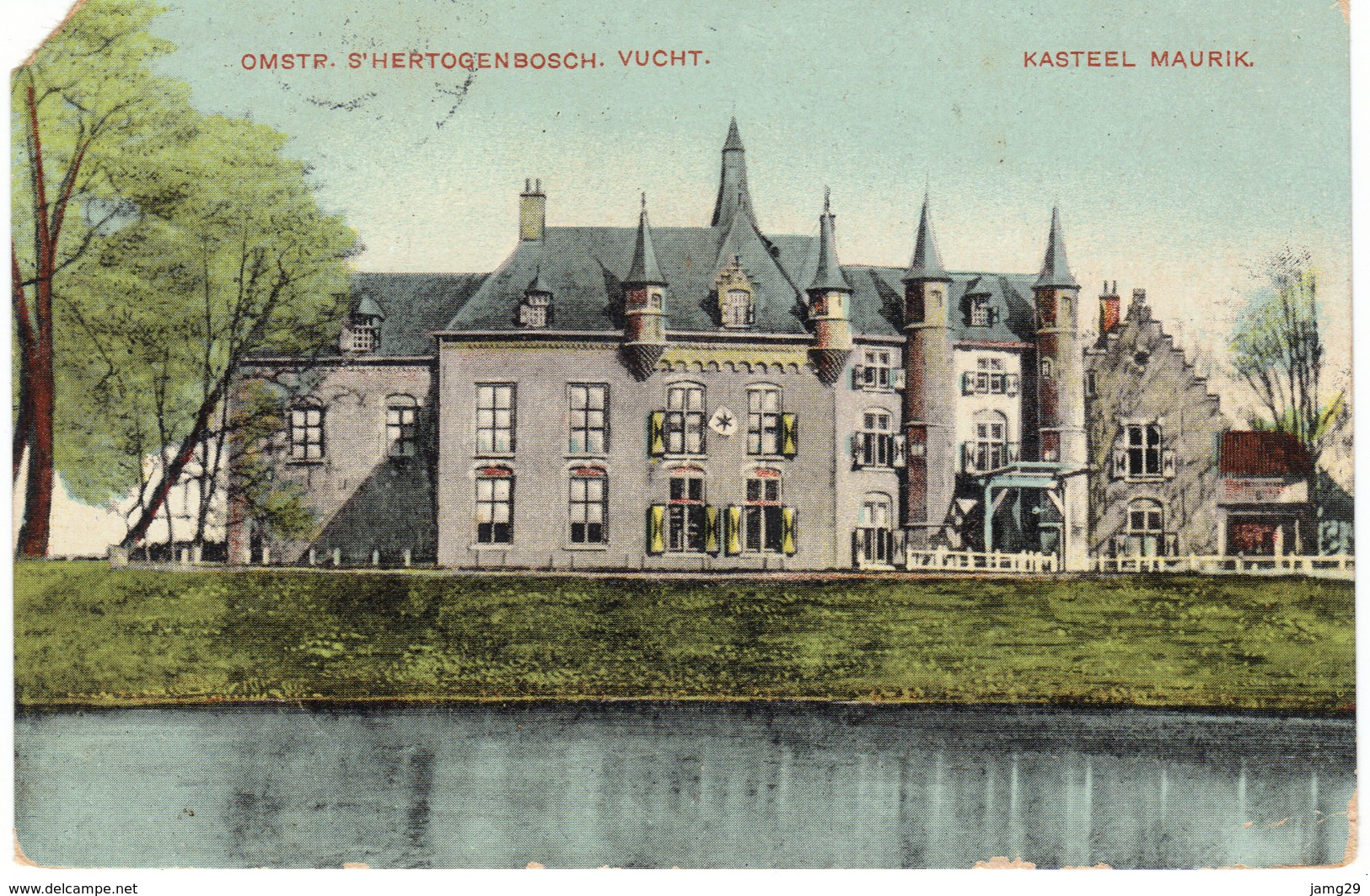 Nederland/Holland, Vught, Omstr. 's-Hertogenbosch, Kasteel Maurik, 1908 - Vught