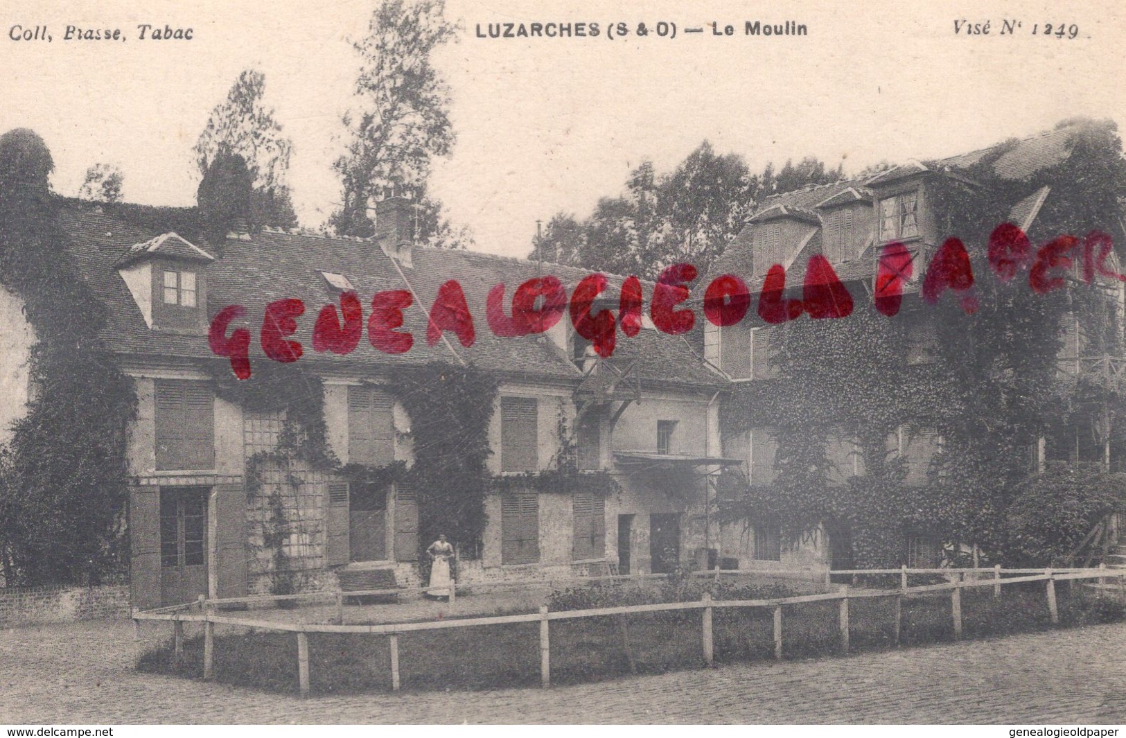 95 - LUZARCHES - LE MOULIN -  EDITEUR BRASSE TABAC - Luzarches