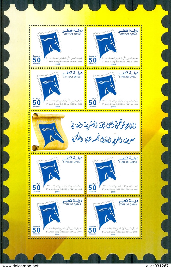 Qatar 2008, Michel No. : 1327 1867a., MNH - , Sheet - Qatar