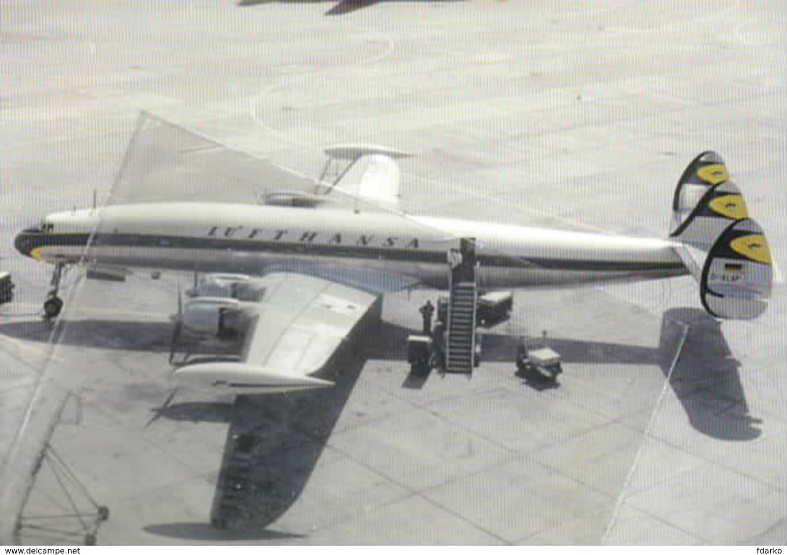 Lufthansa Airlines Super Costellation L_1049G D-ALAP - 1946-....: Era Moderna