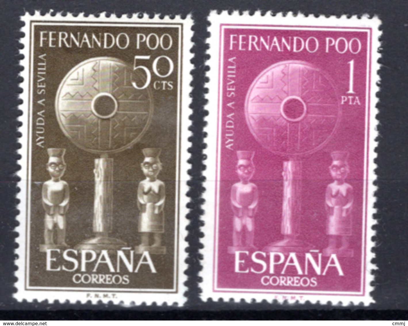 1963 - FERNANDO POO  - Mi  209/210 - NH -  (CW1822.43) - Fernando Po