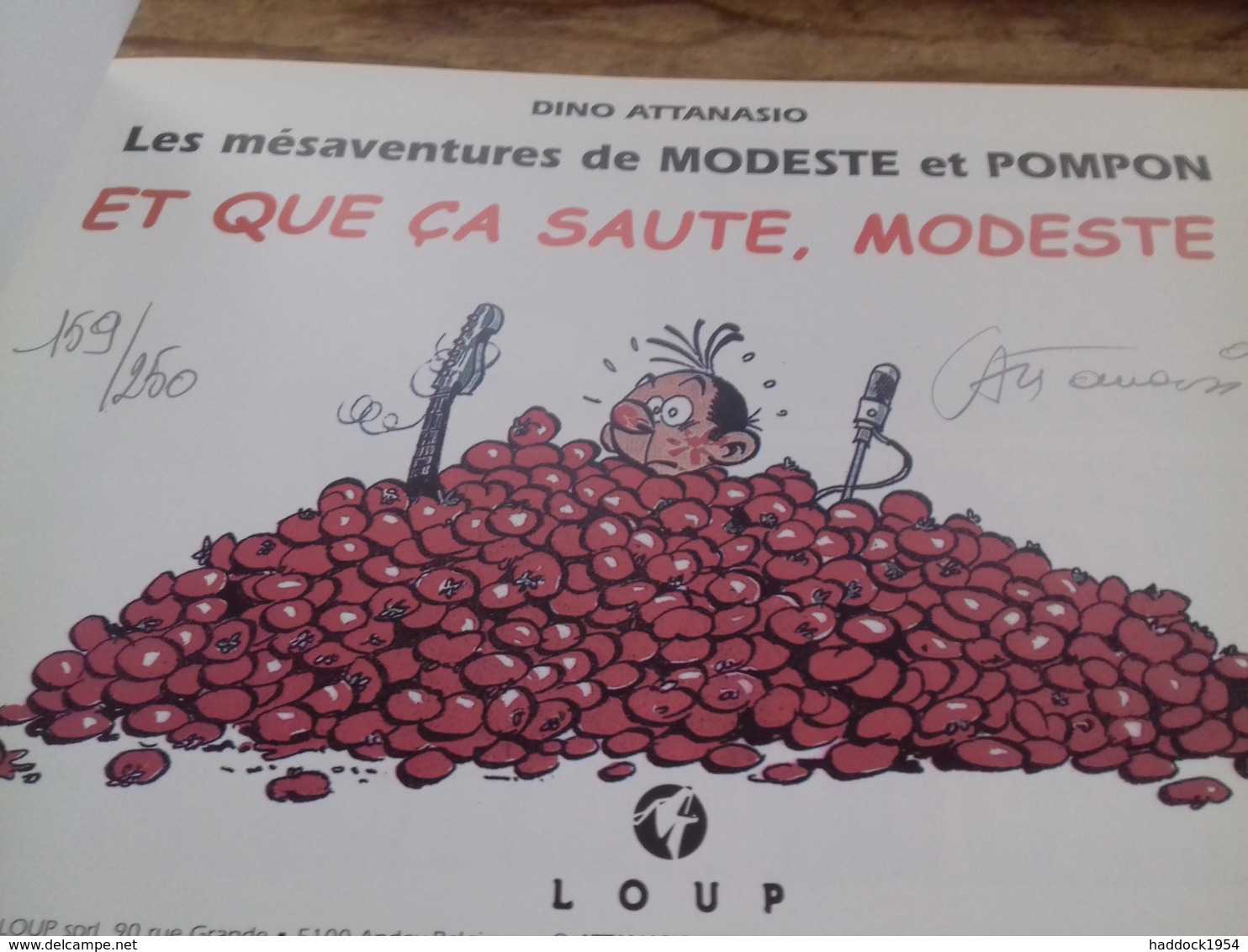 Et Que ça Saute Modeste ! DINO ATTANASIO Loup 2001 - Modeste Et Pompon