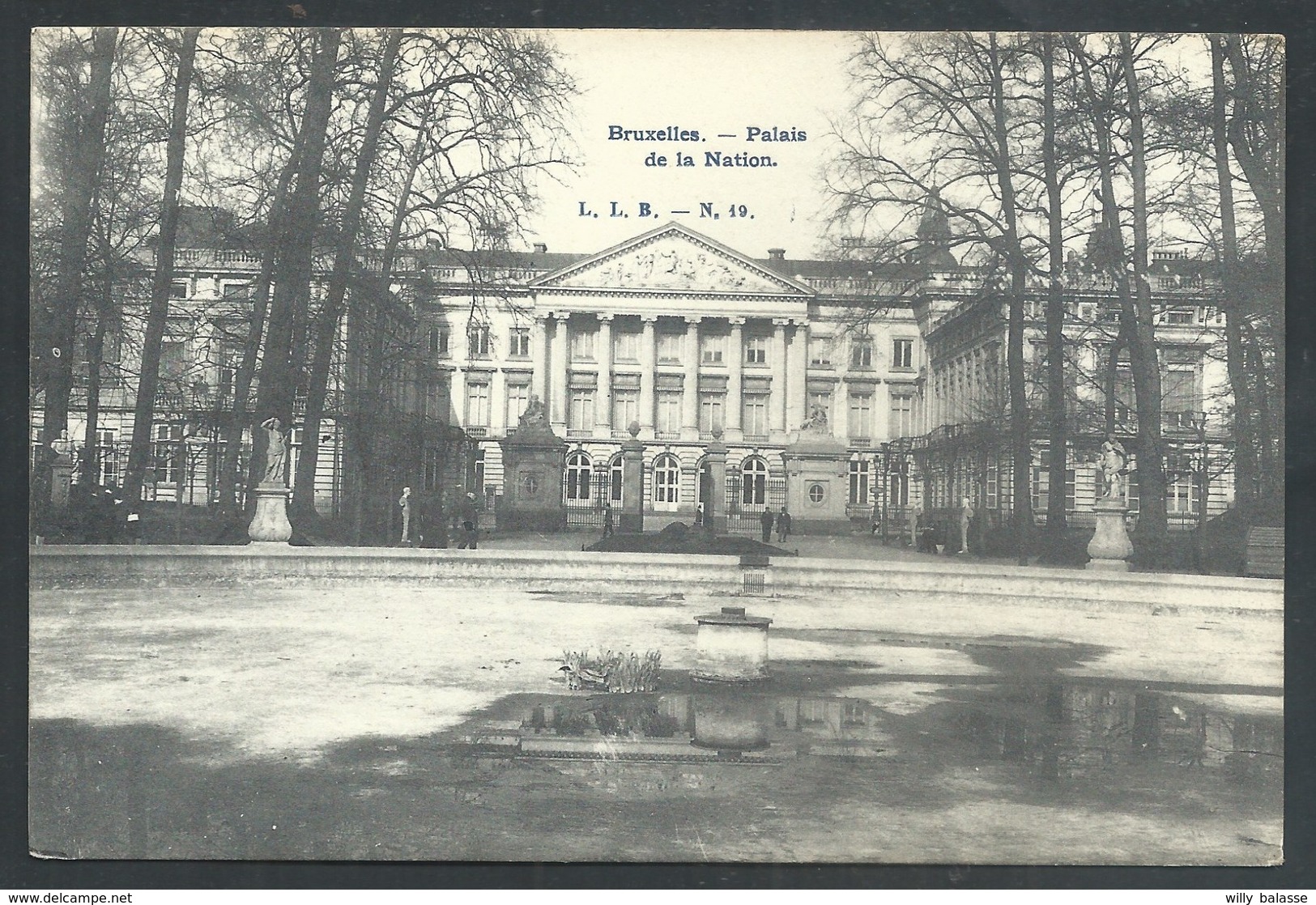 +++ CPA - BRUSSEL - BRUXELLES - Palais De La Nation  // - Bruxelles-ville