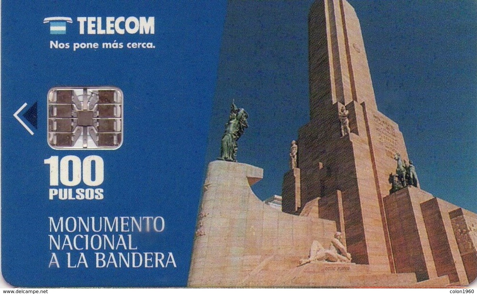 TARJETA TELEFONICA DE ARGENTINA. MONUMENTO NACIONAL A LA BANDERA (193) - Argentina