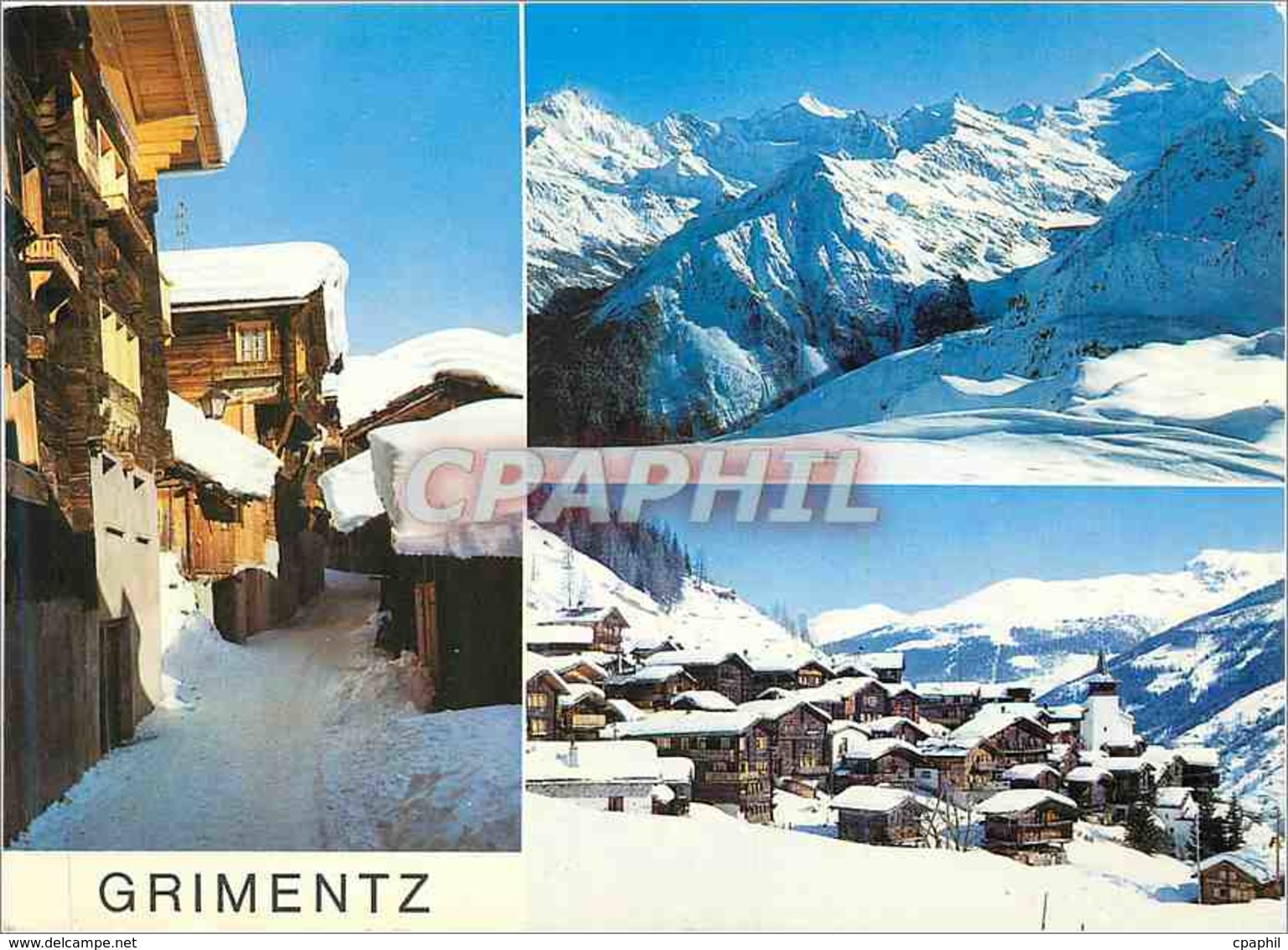 CPM Grimentz Dans Le Val D'Anniviers - Contemporain (à Partir De 1950)