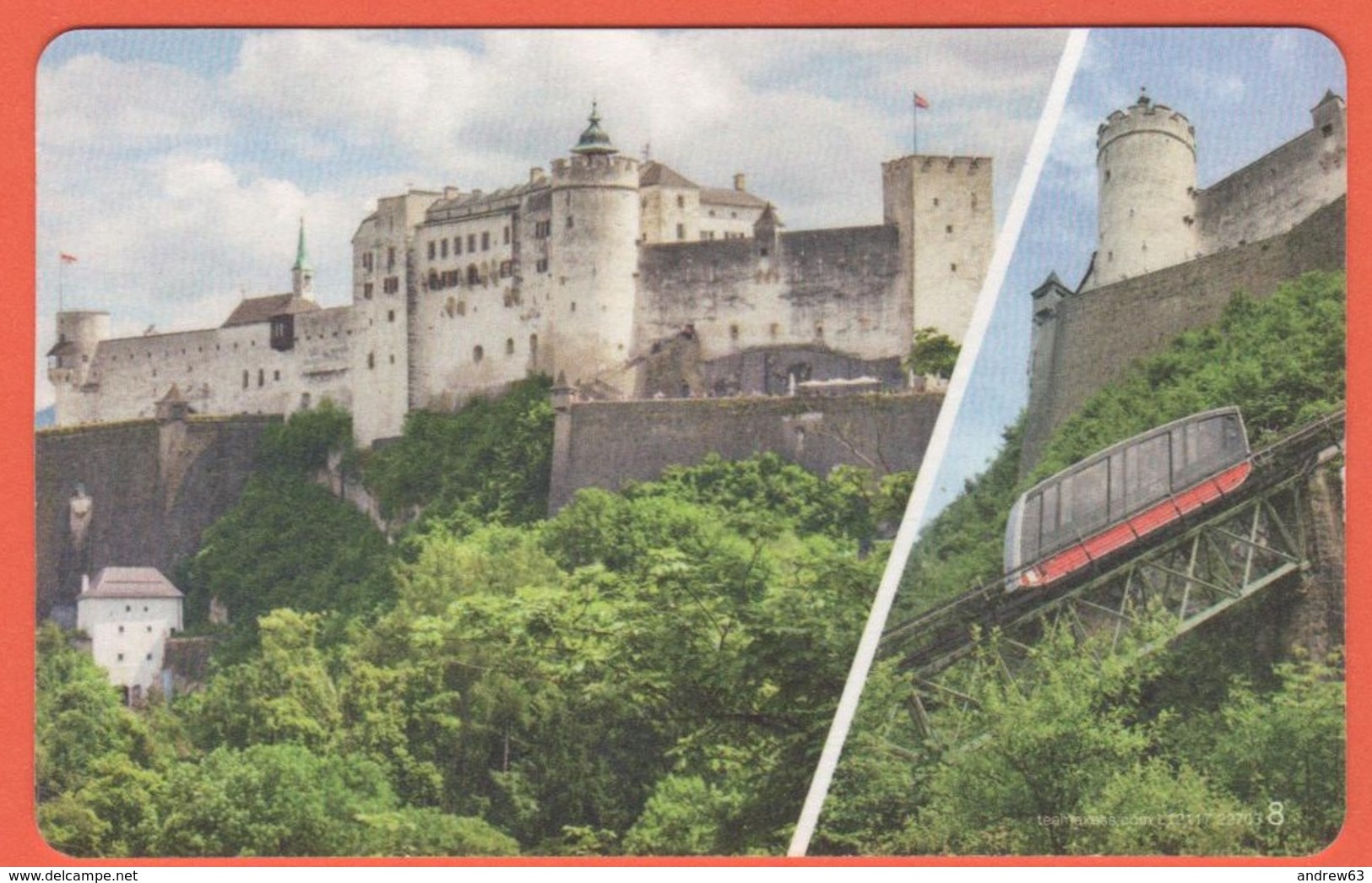 AUSTRIA - ÖSTERREICH - AUTRICHE - Salzburg - Schloss Und Festungsbahn - All Inclusive Ticket - Used - Tickets - Entradas