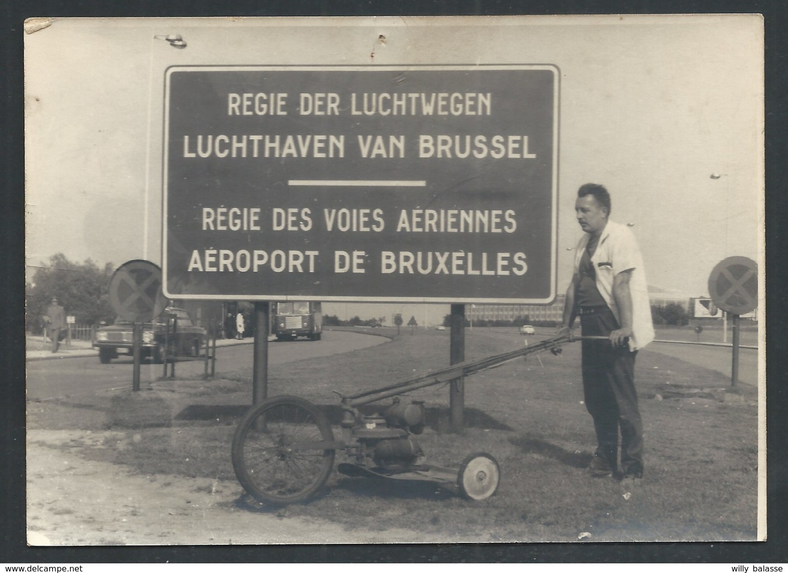 +++ PHOTO - Aéroport De BRUXELLES - Aviation - LUCHTHAVEN Van BRUSSEL - Régie Des Voies Aériennes   // - Bruxelles National - Aéroport