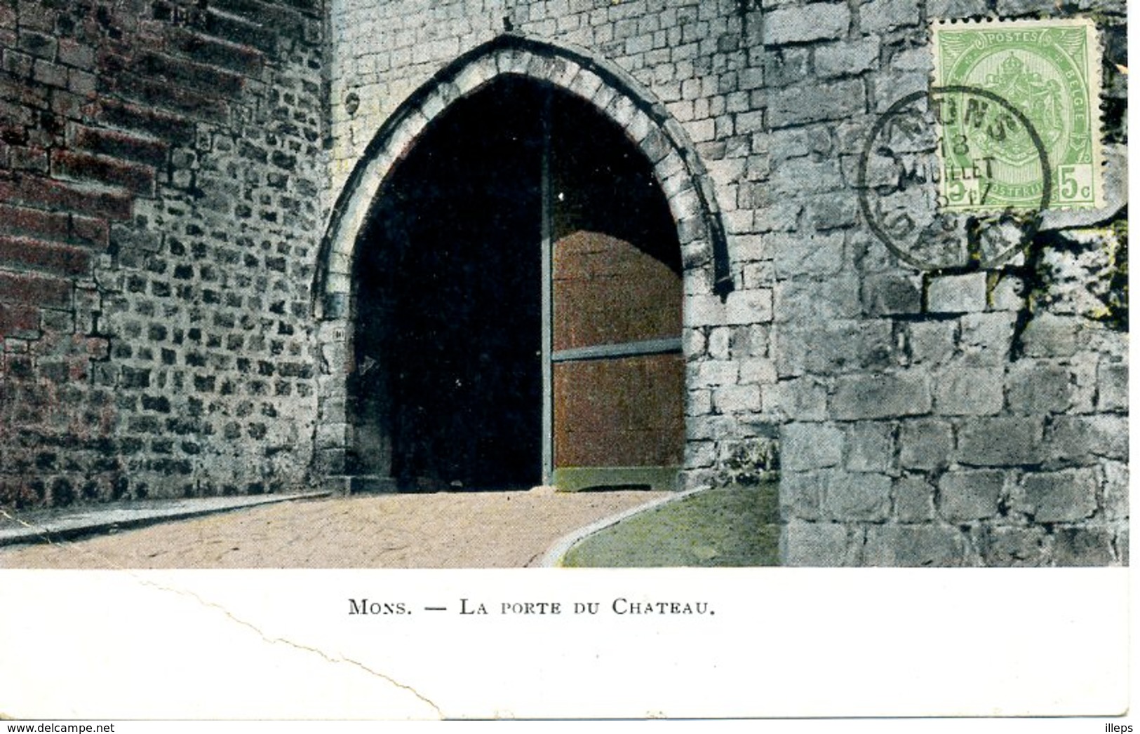 Mons - La Porte Du Chateau - Mons