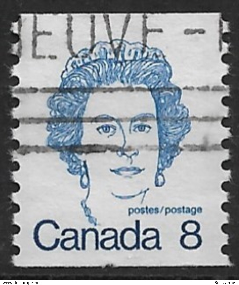 Canada 1974. Scott #604 (U) Queen Elizabeth II - Rollen