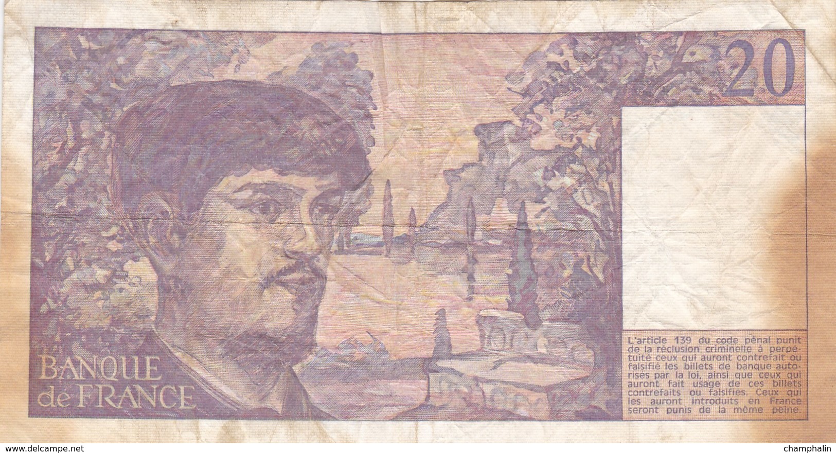 France - Billet De 20 Francs Type Debussy - 1981 - 20 F 1980-1997 ''Debussy''