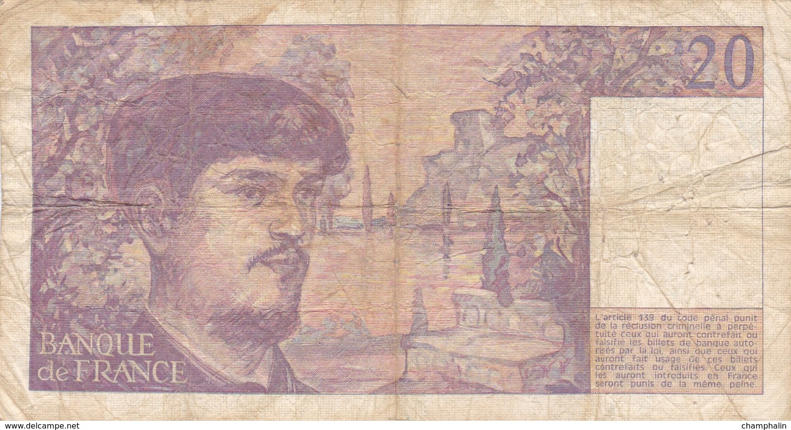 France - Billet De 20 Francs Type Debussy - 1981 - 20 F 1980-1997 ''Debussy''