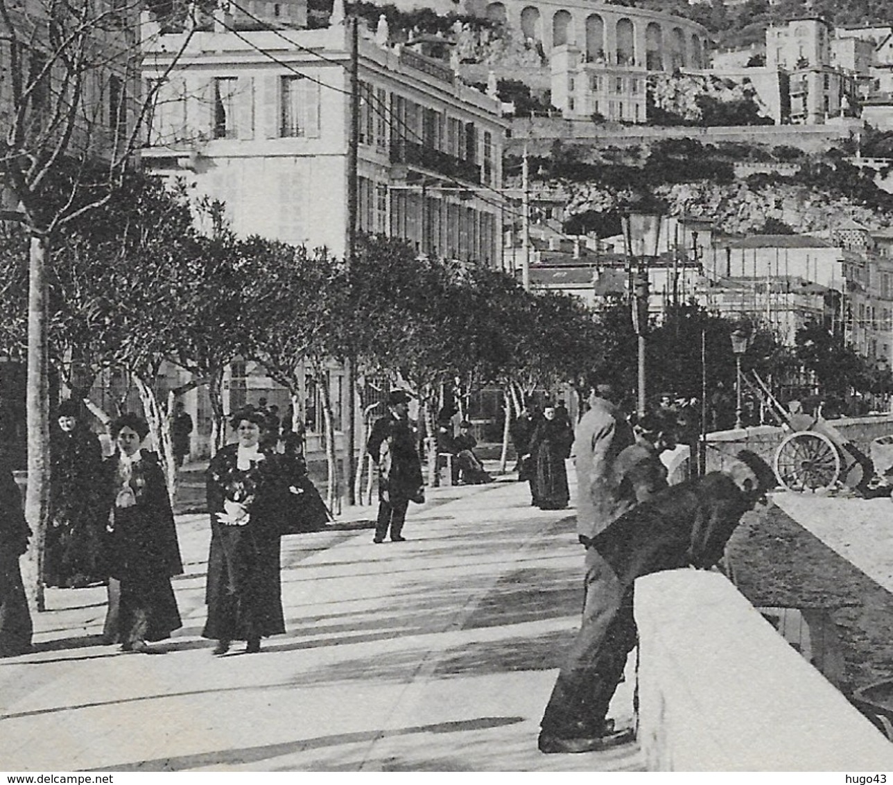 MONACO - N° 180 - LA CONDAMINE AVEC PERSONNAGES - CPA NON VOYAGEE - La Condamine