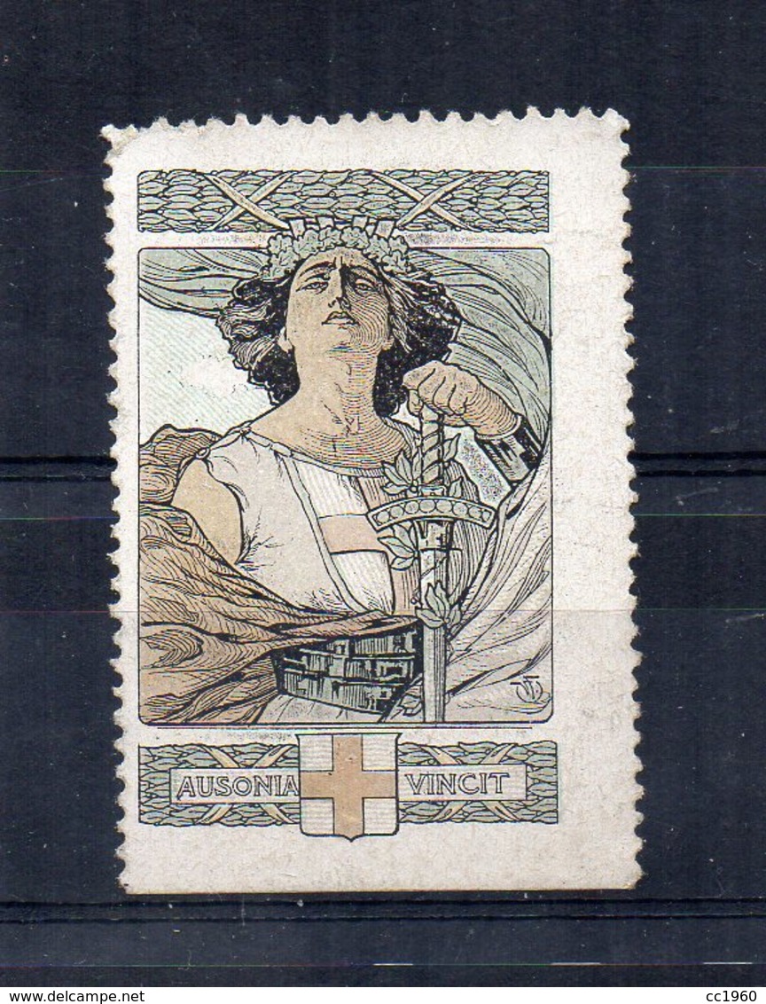 ETICHETTA - ERINNOFILO - 1912 - Ausonia Vincit - Nuovo ** - (FDC20934) - Erinnofilia
