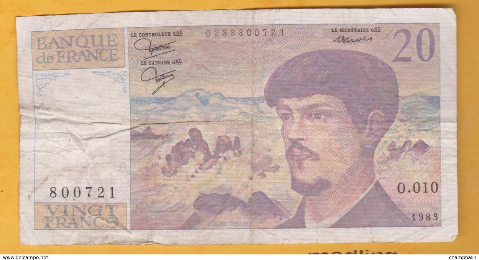 France - Billet De 20 Francs Type Debussy - 1983 - 20 F 1980-1997 ''Debussy''