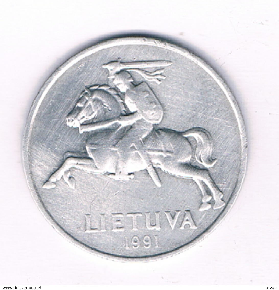 5 CENTAI 1991 LITOUWEN /2421/ - Lituanie