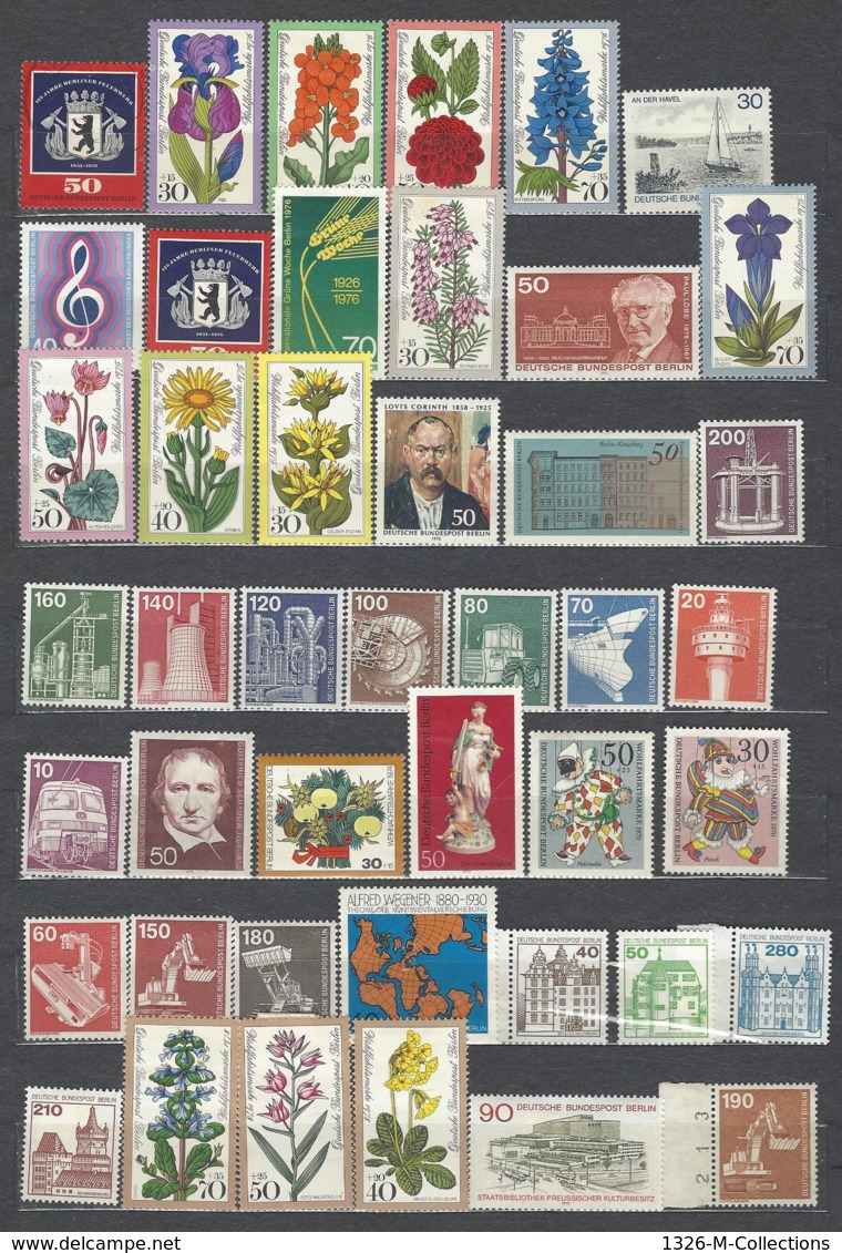 44 TIMBRES ALLEMAGNE BERLIN - Other & Unclassified