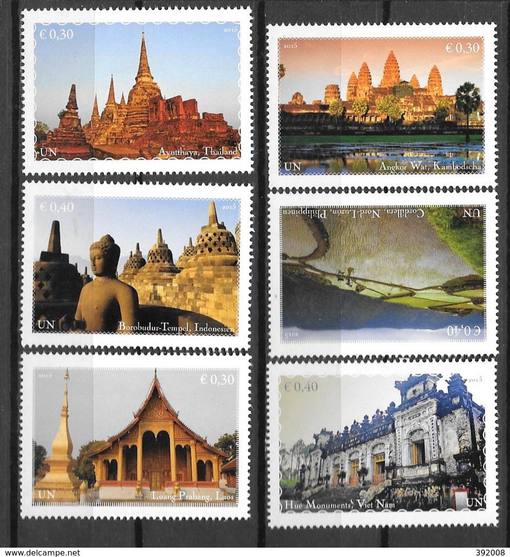 2015 - 890 à 891**MNH - Patrimoine Mondial, Asie Du Sud-est - Neufs
