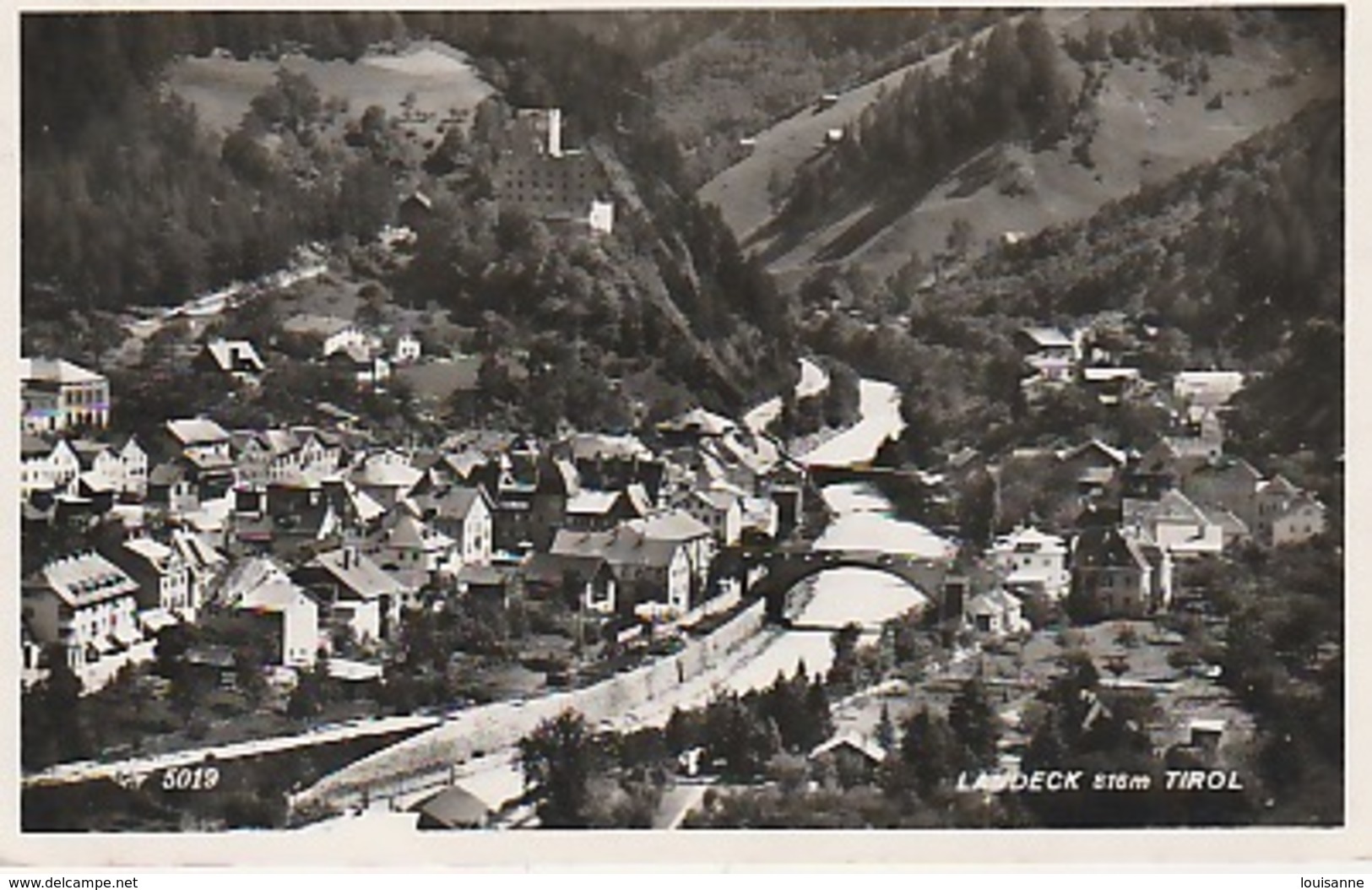 20 / 3 / 435. -  LANDECK. ( TIROL  ). VUE D'ENSEMBLE - CPSM - Landeck