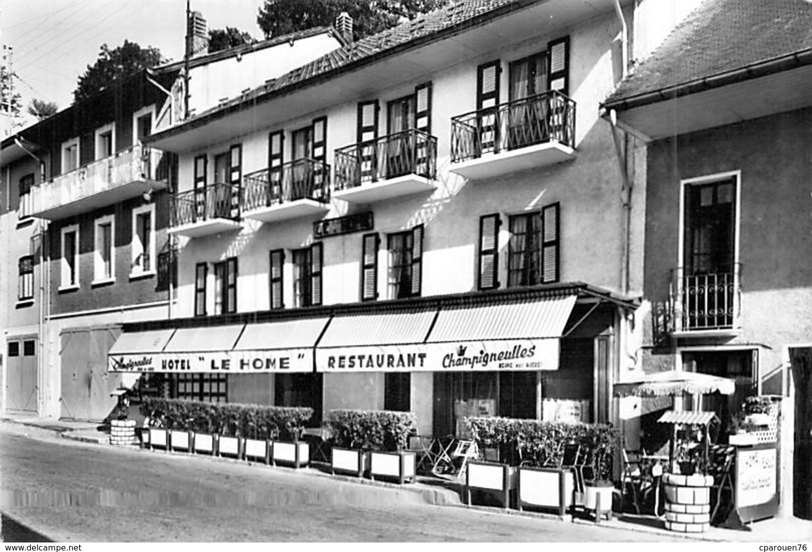 C P S M 74] Haute Savoie > Alby-sur-Cheran HOTEL RESTAURANT LE HOME SORLIER PROPRIETAIRE - Alby-sur-Cheran