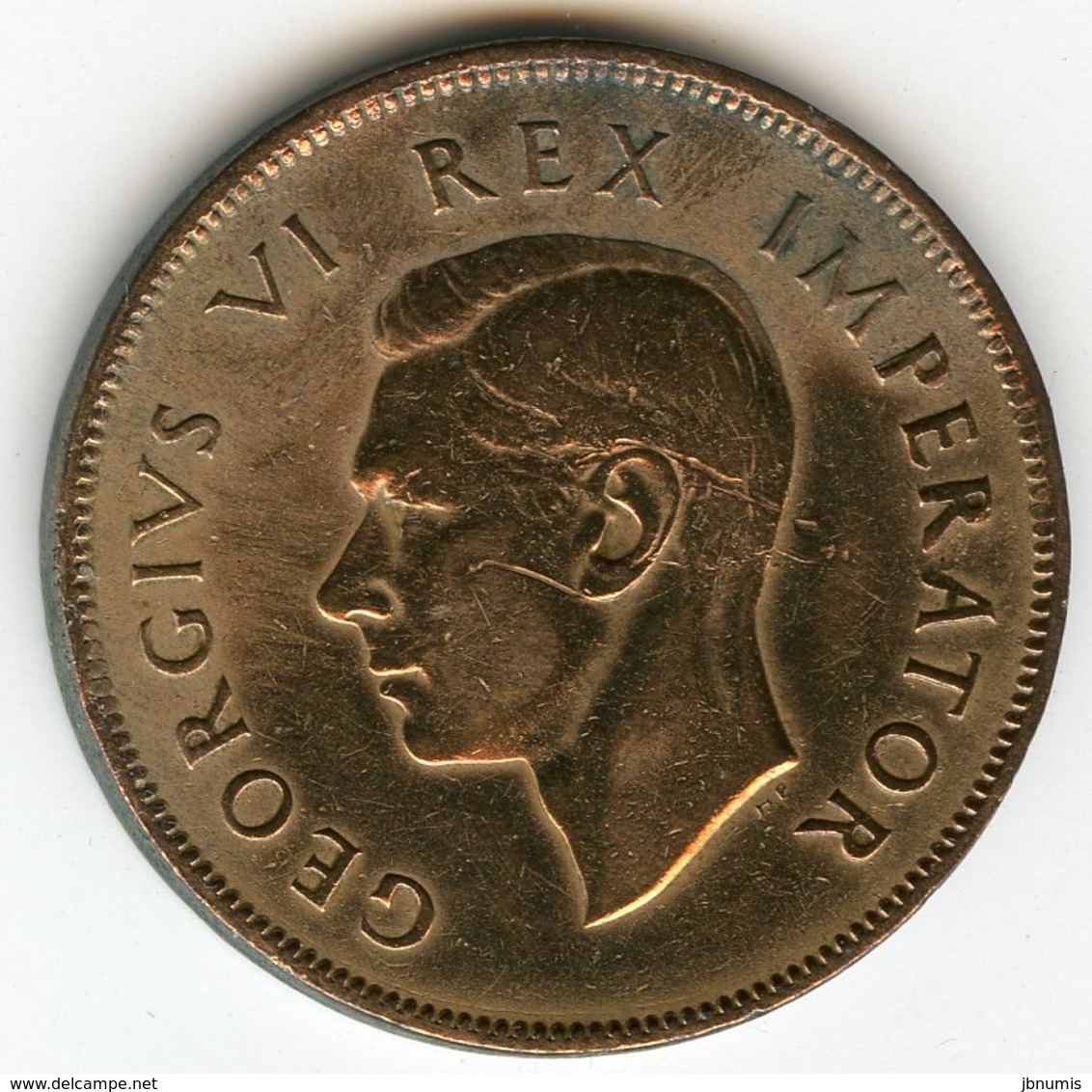 Afrique Du Sud South Africa 1 Penny 1941 KM 25 - Afrique Du Sud