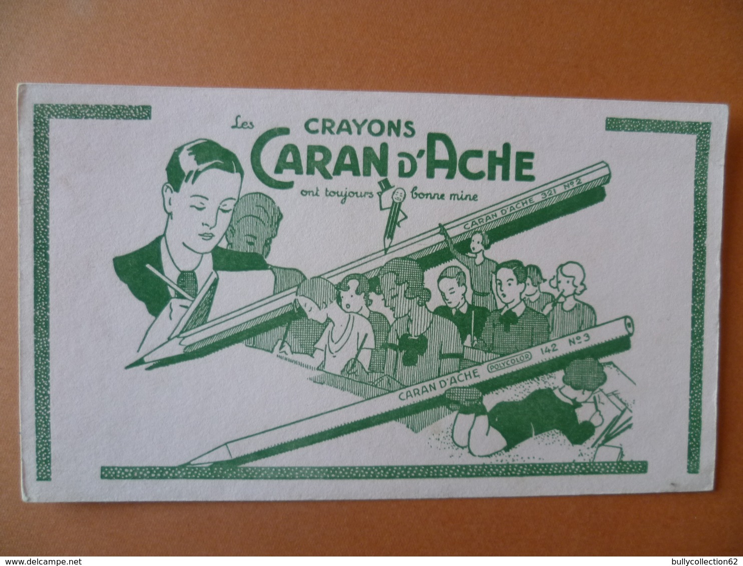 Buvard  CRAYONS CARAN D'ACHE - Autres & Non Classés