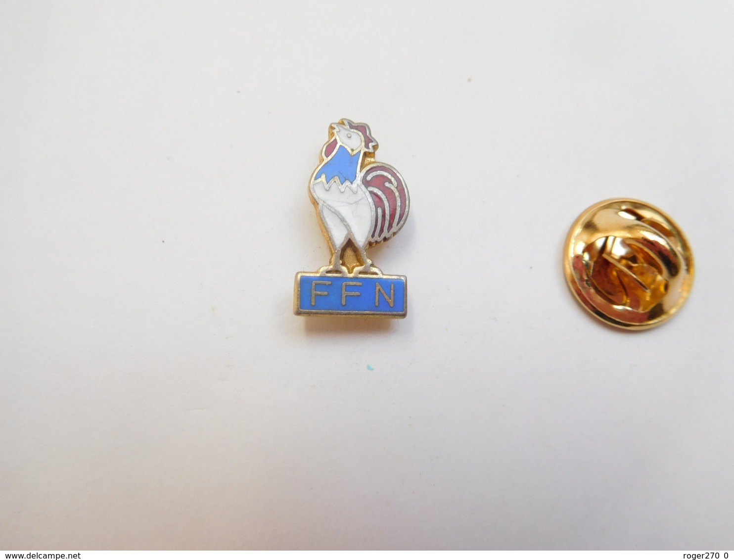 Pin's En EGF , Natation , FFN , Coq , Fédération - Natation