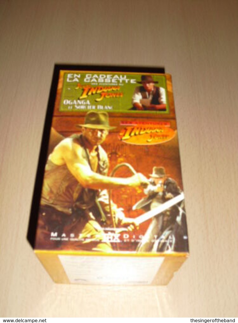 LES AVENTURES D'INDIANA JONES VHS (coffret 4 Cassettes) Harrison Ford Lucasfilm - Actie, Avontuur