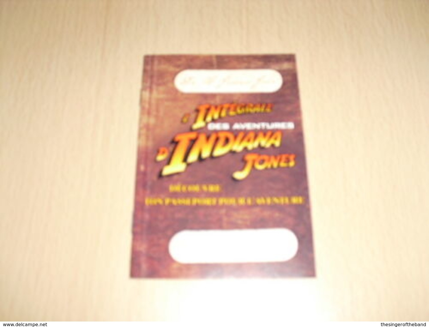 LES AVENTURES D'INDIANA JONES VHS (coffret 4 Cassettes) Harrison Ford Lucasfilm - Actie, Avontuur